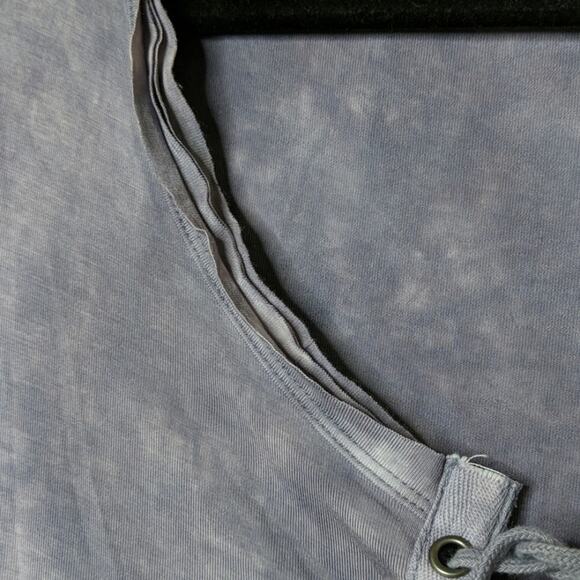 American Eagle Outfitters Purple Soft & Sexy Lace Up Top - Size M - Picture 3 of 8